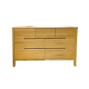 Yasu Oak 7 Drawer Wide Chest (Clearance)