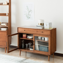 Fika Swedish Glass Display Cabinet (S)