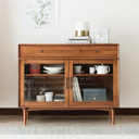 Fika Swedish Glass Display Cabinet (S)