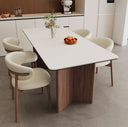Capri Ivory Ceramic Dining Table Set