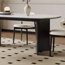 Capri Travertine Dining Table Set