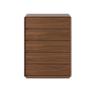 Credenze Walnut 5 Drawer Chest (Clearance)