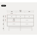 DEN FIKA 7 Drawers Cabinet