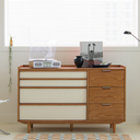 Ireland Nordic 6-Drawer Wide Chest
