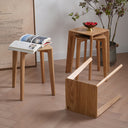 Guri Oak Stool (Bundle of 2) (Clearance)