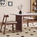 Capri Ivory Ceramic Round Extendable Dining Table Set