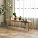 Hesse Danish Brown Bench (Clearance)