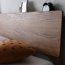 Yasu Walnut Stain Solid Oak Smart Bed Frame (Clearance)