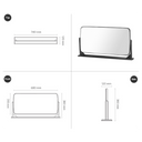 Fika Swedish Standing Mirror