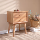 Guri Oak Bed Side Table (Clearance)