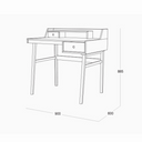 Patina Study Desk (900)
