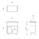 Seio Book Cabinet