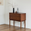 Verso Walnut Drawer Console