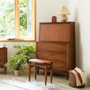 Verso Walnut Bureau Console