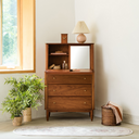 Verso Walnut Bureau Console